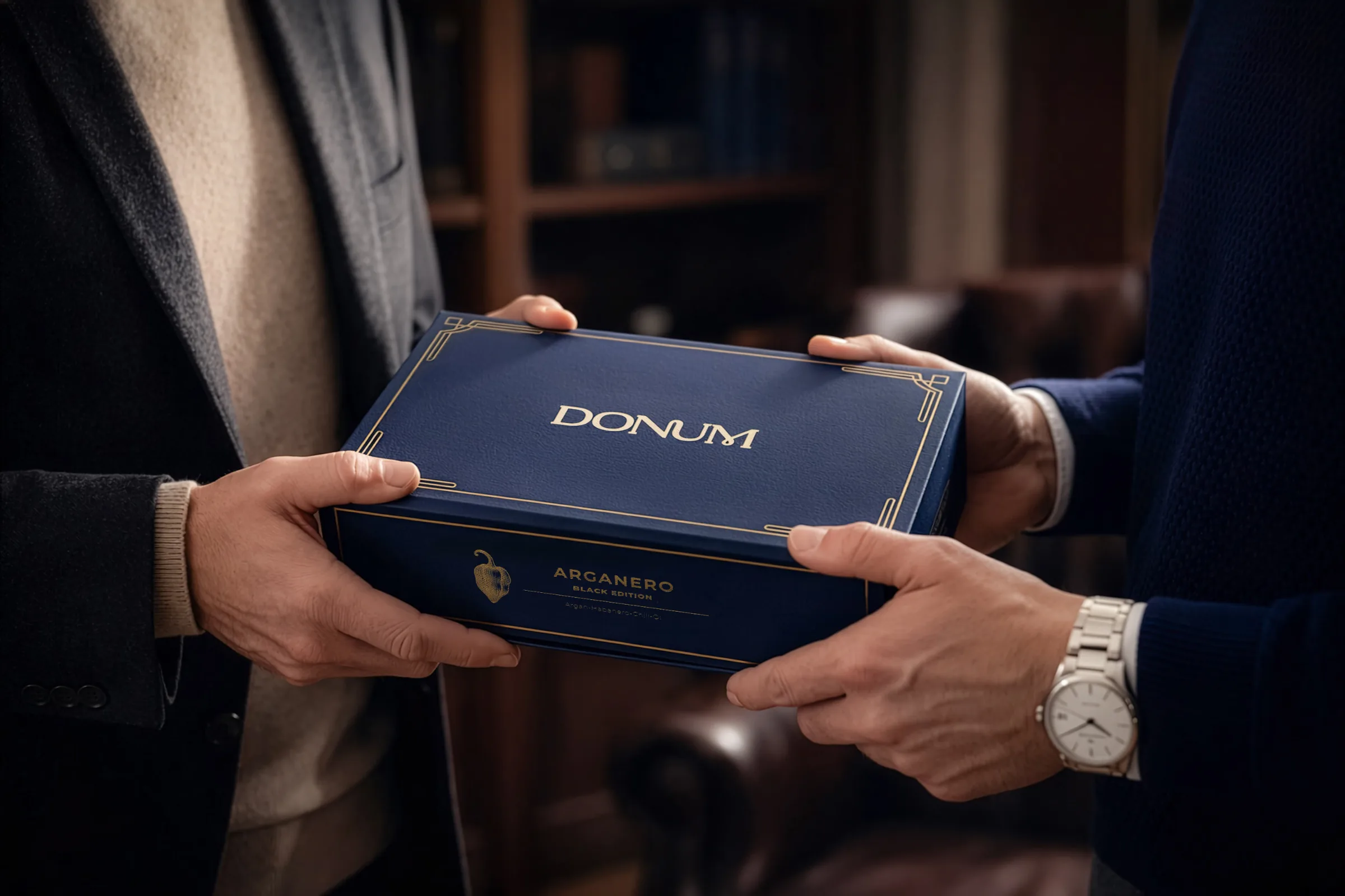 Personal handover of a DONUM edition from one person to another